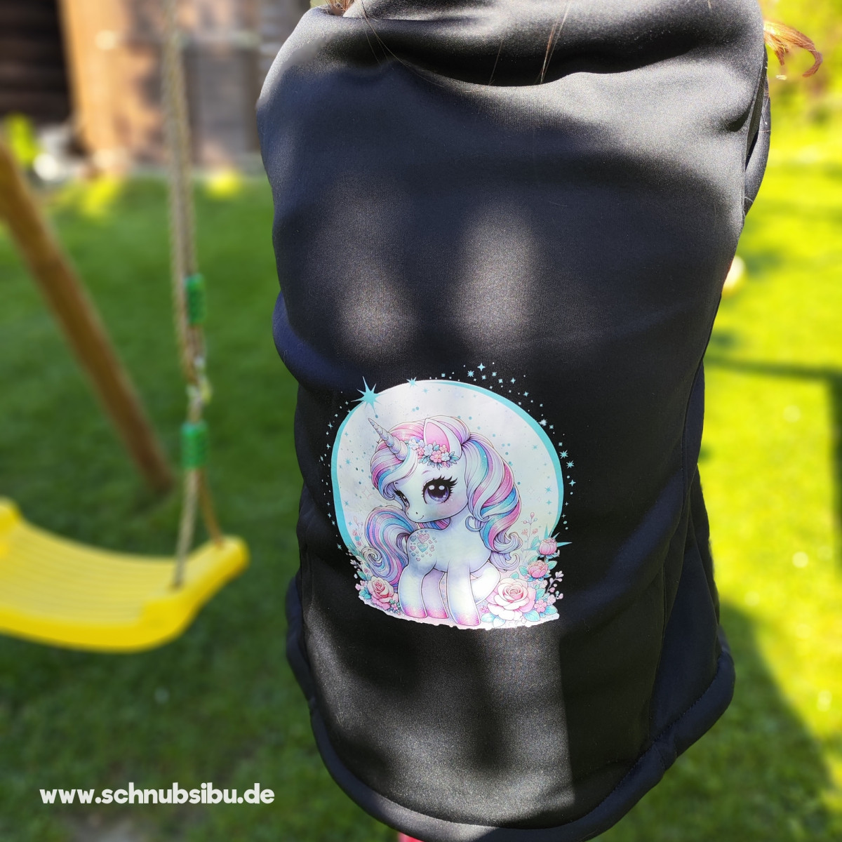 Bügelbild Einhorn White Edition Nr. 5